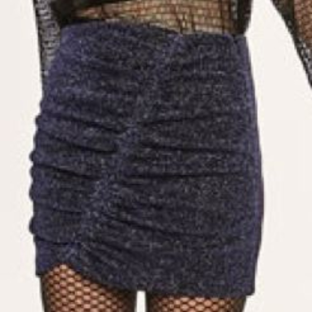 NEW Blue Glitter Skirt (size M)